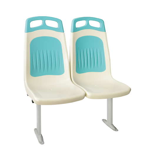New concept bus plastic seat